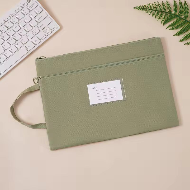 A4 Canvas Document Bag