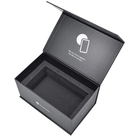 High Quality Custom Black Magnetic Luxury Gift Box Matt Lamination Sponge Lining for Drone AI Glasses Magnetic Boxes Supplier - hover image