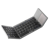 Foldable Bluetooth Keyboard with Touchpad