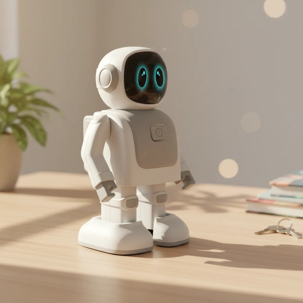 2026 New Programmable AI Plastic Casing Robot Toy Dancing Emotional Companion Features Smart Talking Educational Gift for Kids
