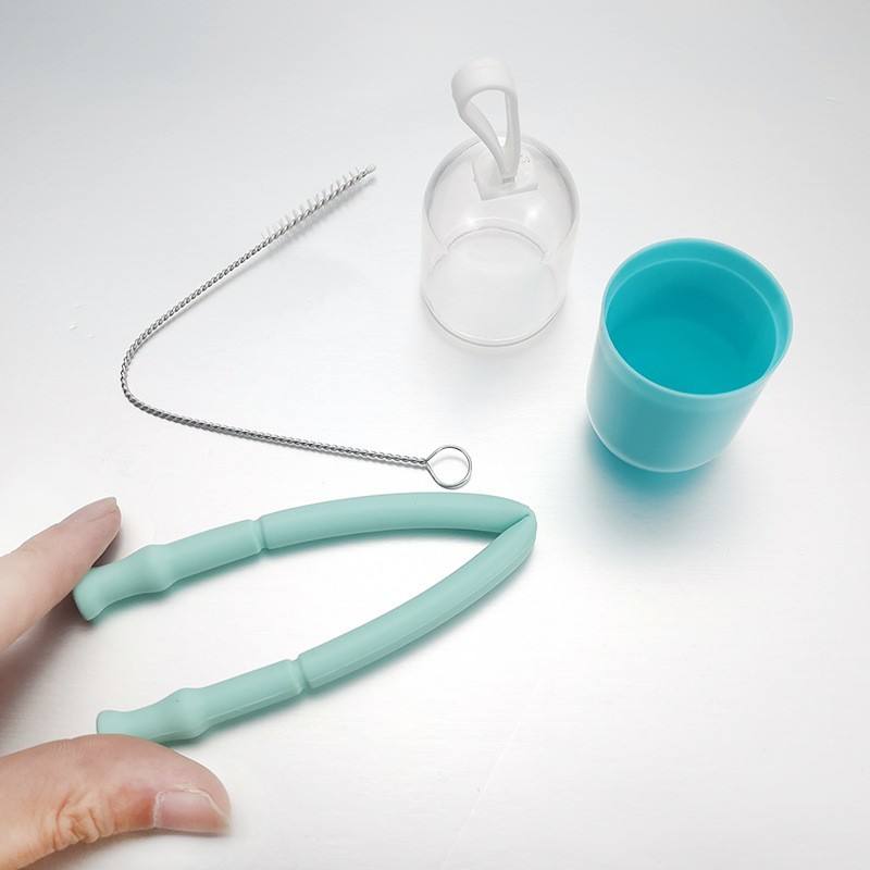FlexiSilicone Travel Straw Kit