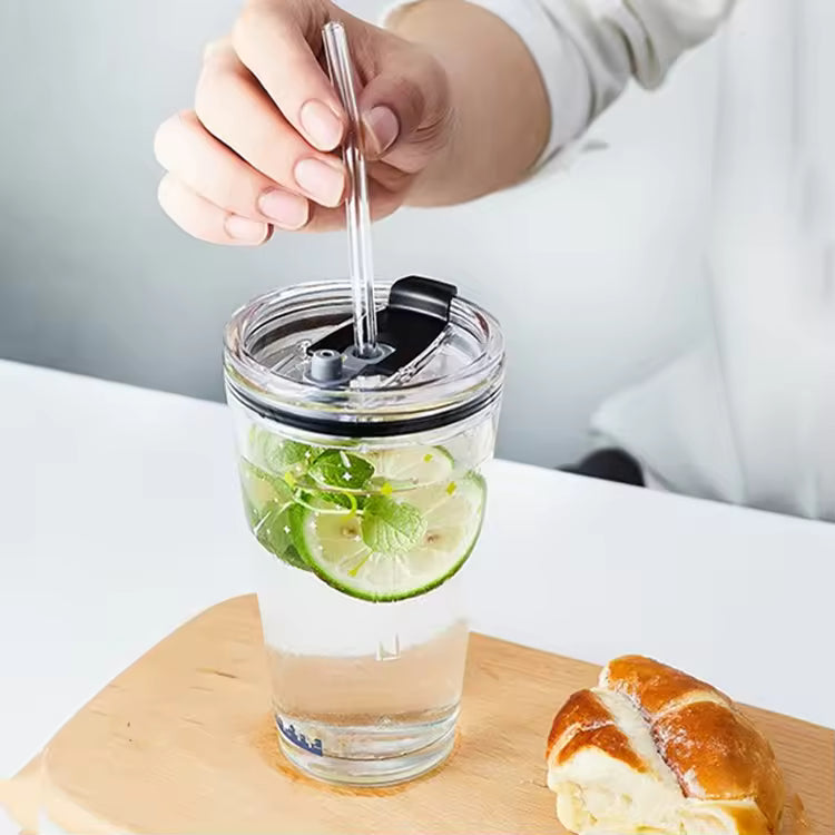 450ml ClearSip Glass Tumbler