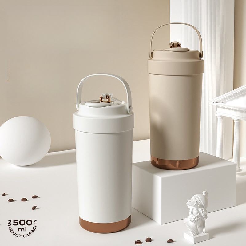 500ml PureSip Ceramic-Lined Insulated Tumbler