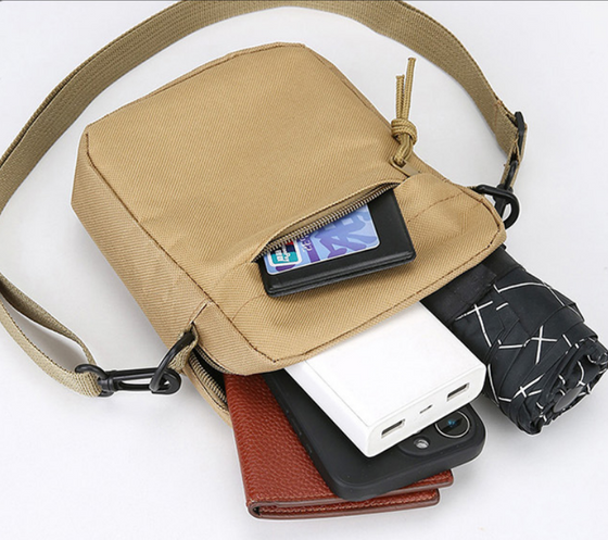 Compact Oxford Crossbody Bag - hover image