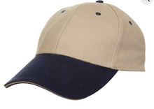 CP04 Two-Tone Cotton Baseball Cap