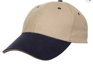 CP04 Two-Tone Cotton Baseball Cap