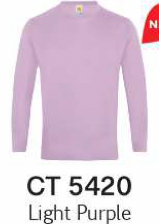 CT54 Plain Cotton Long Sleeve T-Shirt (Unisex)