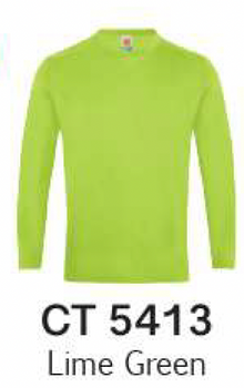 CT54 Plain Cotton Long Sleeve T-Shirt (Unisex)