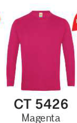 CT54 Plain Cotton Long Sleeve T-Shirt (Unisex)