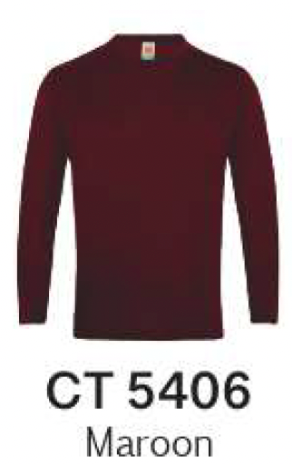 CT54 Plain Cotton Long Sleeve T-Shirt (Unisex)