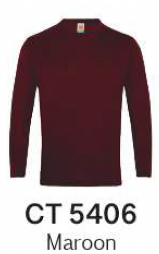 CT54 Plain Cotton Long Sleeve T-Shirt (Unisex)