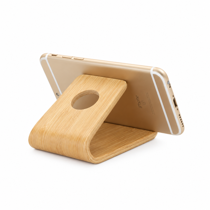 Minimalist Wooden Phone Stand
