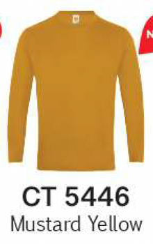 CT54 Plain Cotton Long Sleeve T-Shirt (Unisex)