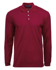 NHB2440 North Harbour Soft Touch Long Sleeve Polo Shirt (Unisex)