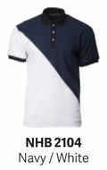 Navy / White