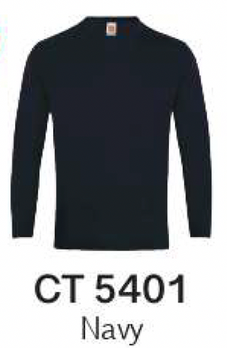 CT54 Plain Cotton Long Sleeve T-Shirt (Unisex)