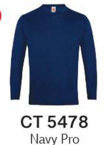 CT54 Plain Cotton Long Sleeve T-Shirt (Unisex)