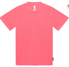 QD68 Kids Microfibre Eyelet Short Sleeve T-Shirt