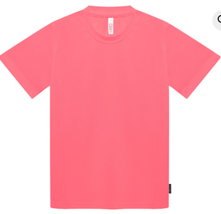 QD68 Kids Microfibre Eyelet Short Sleeve T-Shirt