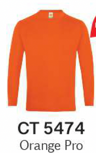 CT54 Plain Cotton Long Sleeve T-Shirt (Unisex)