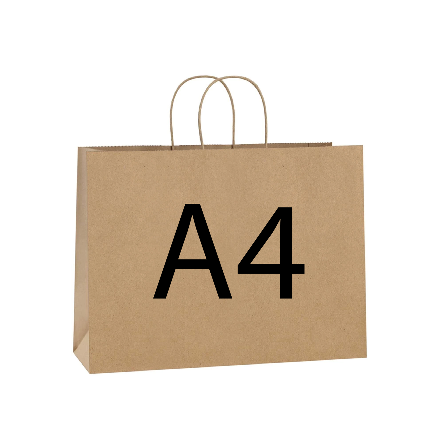A4 Landscape Kraft Paper Bag