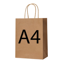 A4 Portrait Kraft Paper Bag