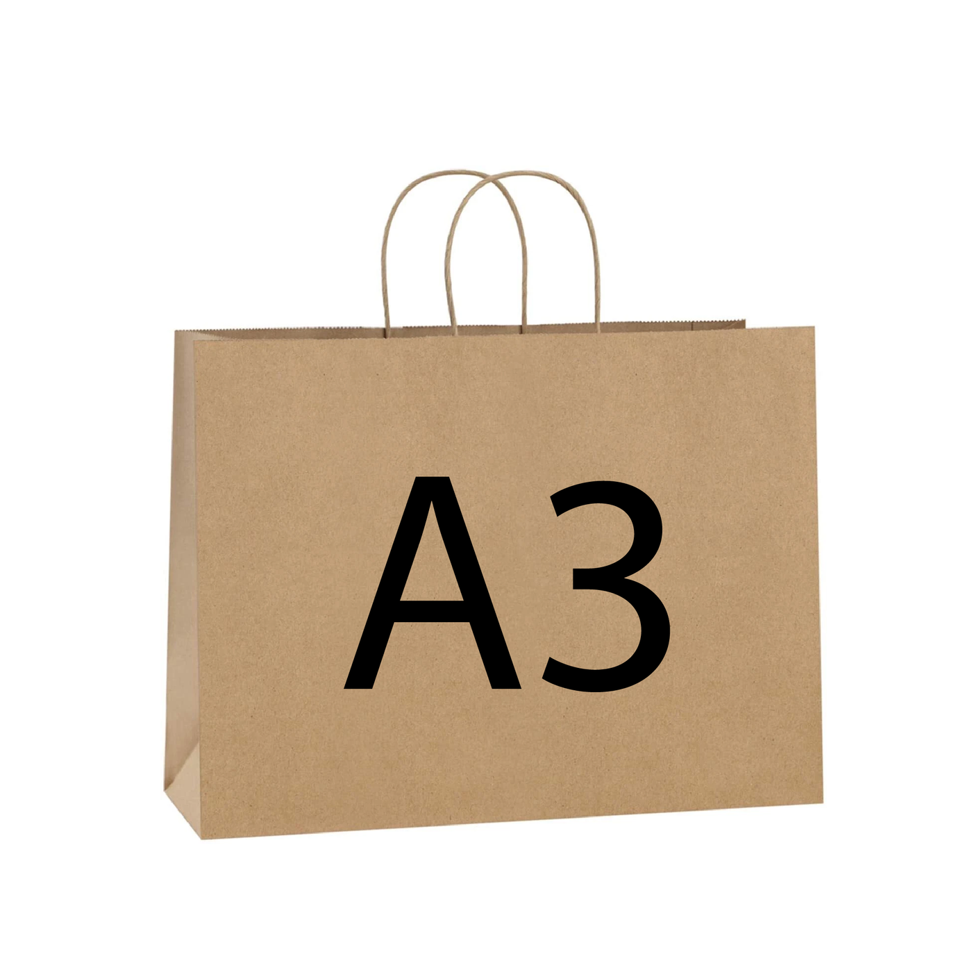 A3 Landscape Kraft Paper Bag