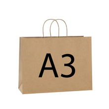 A3 Landscape Kraft Paper Bag