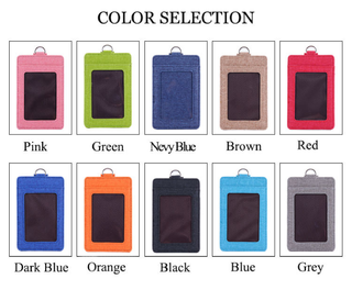 Premium PU ID Card Holder