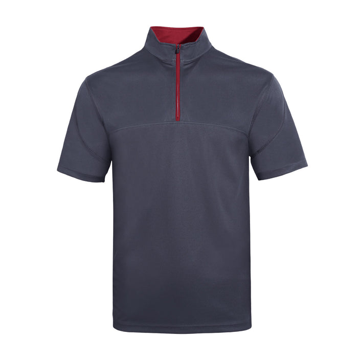 QD18 Microfibre Mandarin Collar Shirt (Unisex)