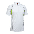 White / Lime Green