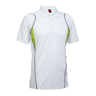 QD25 Dri-Fit CVC Contrast Polo Shirt (Unisex)