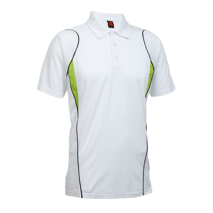 QD25 Dri-Fit CVC Contrast Polo Shirt (Unisex)