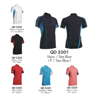 QD33 Dri-Fit Contrast Polo Shirt