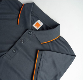 QD65 Dri-Fit Tipped Collar Polo Shirt (Unisex)