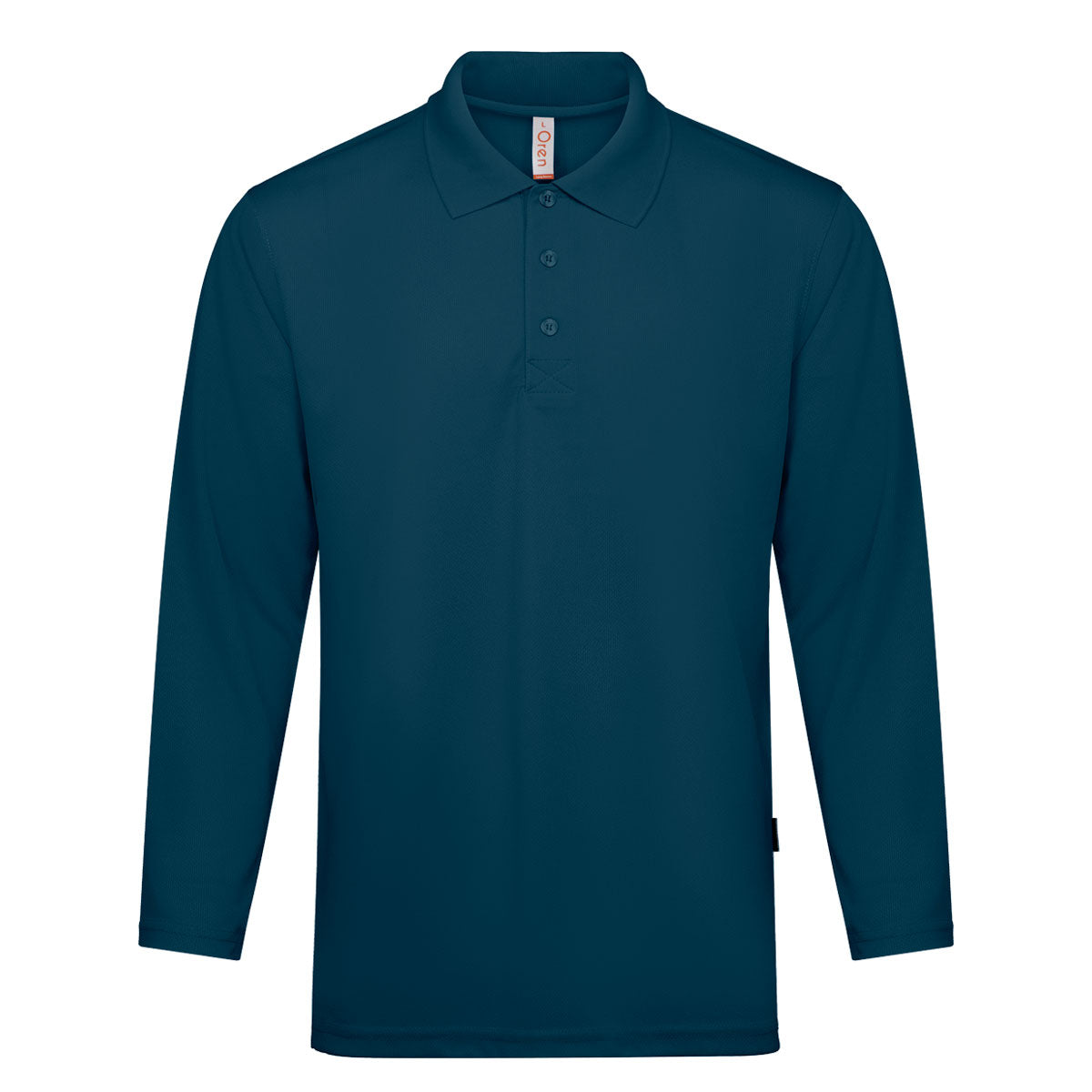 QD67 Microfibre Long Sleeve Polo Shirt (Unisex)