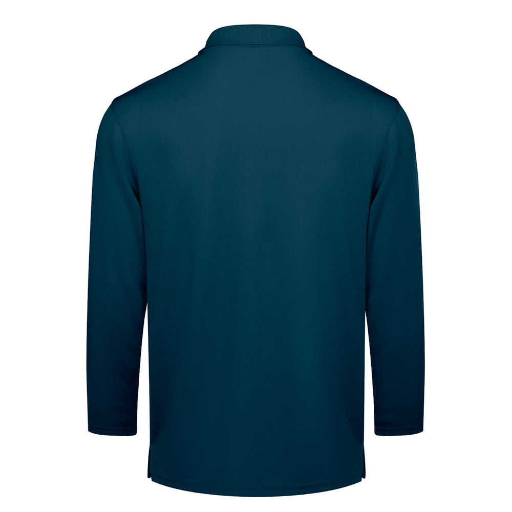 QD67 Microfibre Long Sleeve Polo Shirt (Unisex)