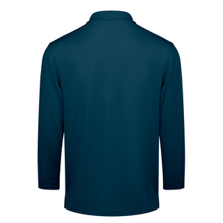 QD67 Microfibre Long Sleeve Polo Shirt (Unisex)