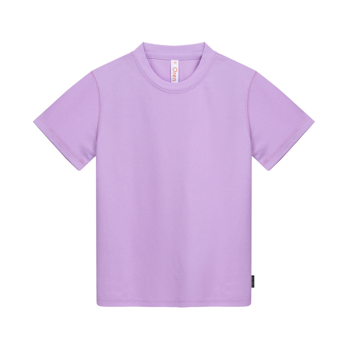 QD68 Kids Microfibre Eyelet Short Sleeve T-Shirt