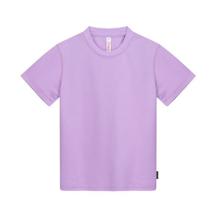 QD68 Kids Microfibre Eyelet Short Sleeve T-Shirt