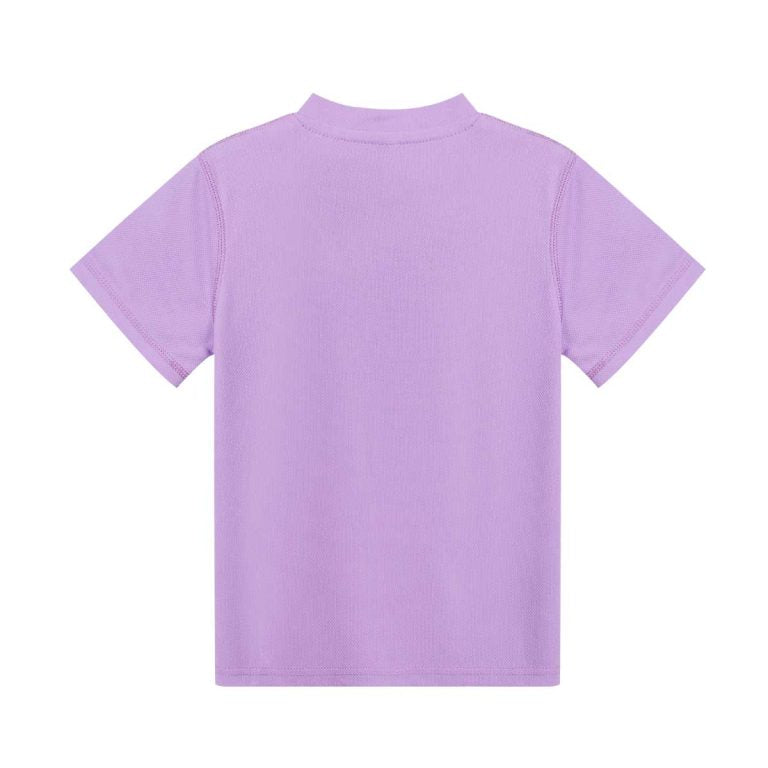 QD68 Kids Microfibre Eyelet Short Sleeve T-Shirt