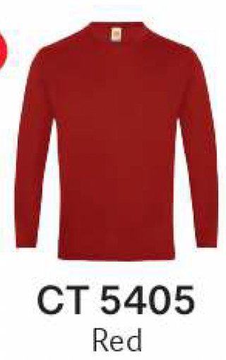 CT54 Plain Cotton Long Sleeve T-Shirt (Unisex)