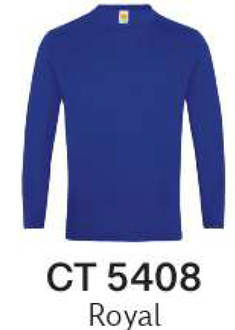 CT54 Plain Cotton Long Sleeve T-Shirt (Unisex)