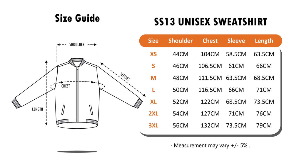 SS13 Full-Zip Varsity Jacket (Unisex)