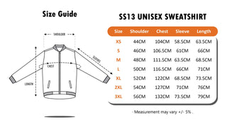 SS13 Full-Zip Varsity Jacket (Unisex)