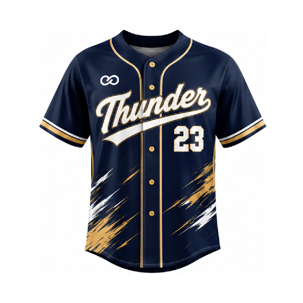 Custom Design Sublimation Baseball Jersey (Unisex)