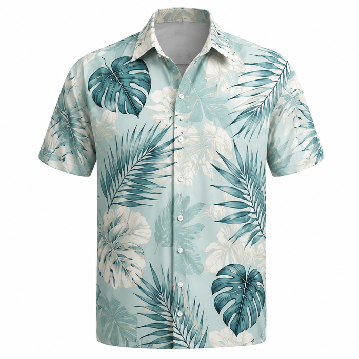 Custom Design Sublimation Button Shirt (Unisex)