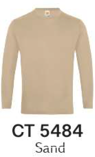 CT54 Plain Cotton Long Sleeve T-Shirt (Unisex)