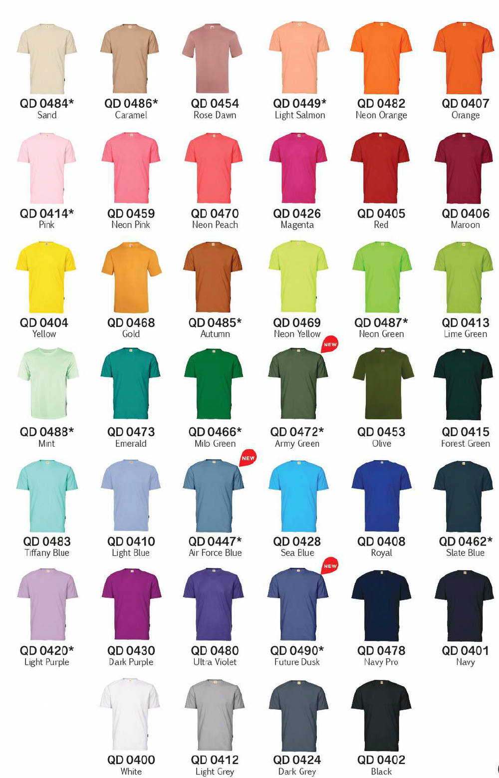 QD68 Kids Microfibre Eyelet Short Sleeve T-Shirt
