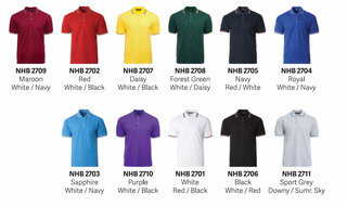 NHB2700 Saffron Polo (Unisex)